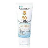 Dermedic Sunbrella protective lotion for children SPF50 100g, baby sunscreen UK