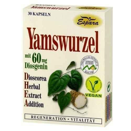 DIOSCOREA ROOTS restores hormonal balance 30 capsules Yamswurzel UK