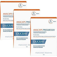 DUCRAY anacaps PROGRESSIV capsules Triopack UK