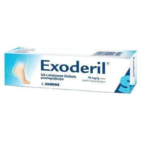 EXODERIL 1% cream 15g reducing ringworm, relieves itching and redness UK