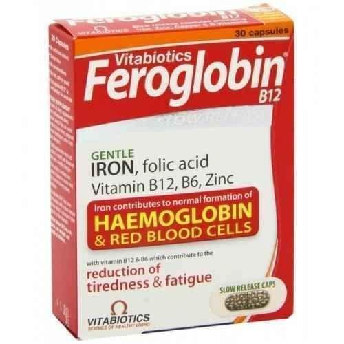 FEROGLOBIN B12 30 tablets / FEROGLOBIN B12 UK