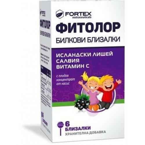 FITOLOR HERBAL lollipops 6 pieces UK