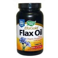 FLAX OIL 1,000 mg. 100 capsules UK