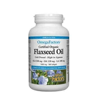 Flaxseed Oil 1000 mg, 180 softgel capsules UK