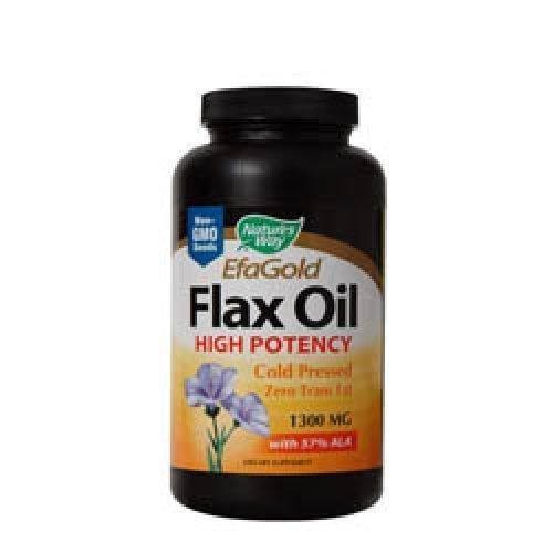 Flaxseed Oil, 1,300 mg 57% ALA, 200 capsules UK