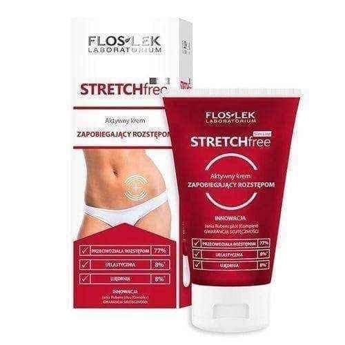 FLOSLEK Slim Line StretchFree Active cream to prevent stretch marks 150ml UK
