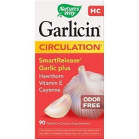 Garlicin HC, odorless garlic powder 400 mg x 90 caps. UK