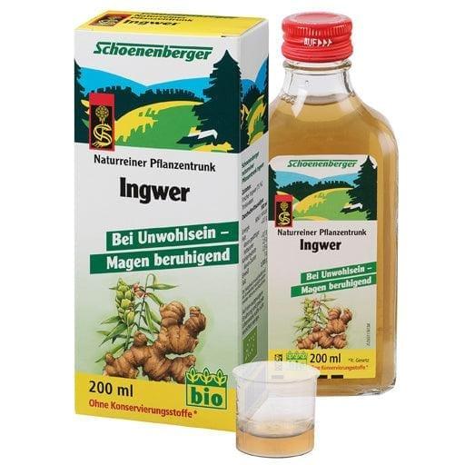 GINGER PLANT DRINK Schoenenberger, drink gingerly UK