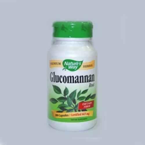 Glucomannan, Potato Palm (Root), 665 mg 100 capsules UK