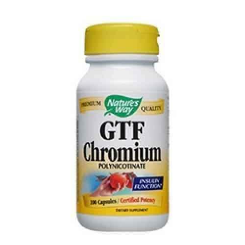 GTF Chromium 200 mcg 100 capsules UK