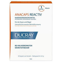 Hair loss DUCRAY anacaps REACTIV capsules UK