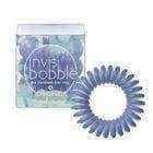 Hair rubber bands, Invisibobble Lucky Fountain purple hair rubber x 3 pieces per pack UK