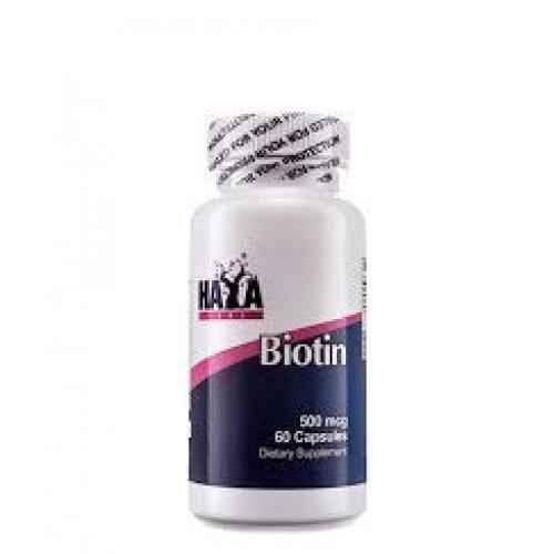 HAY LABS BIOTIN 500 mkg. 60 capsules / HAYA LABS BIOTIN UK