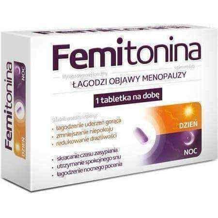 Help relieve the symptoms of menopause Femitonina x 30 tablets UK