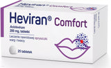 Heviran Comfort, antiviral medicine, aciclovir, common thistle (Herpes simplex) virus UK