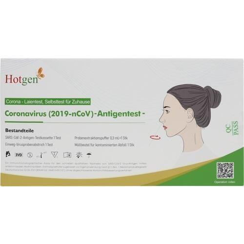 HOTGEN Coronavirus 2019-nCoV Ag Test Layman Nose, covid 19 test UK