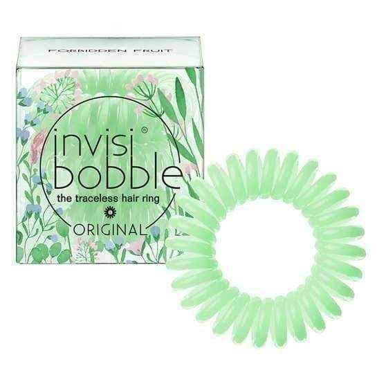 Invisibobble Forbidden Fruit green hair eraser x 3 pieces per pack UK