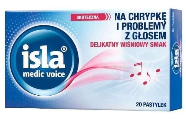 Isla Medic Voice x 20 tablets UK