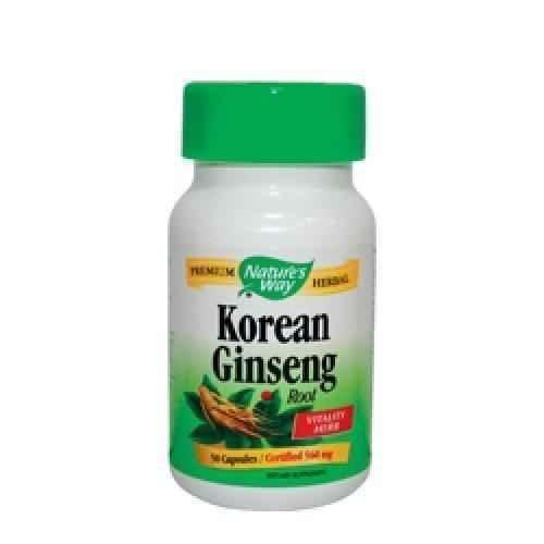 Korean Ginseng, 560 mg 50 capsules UK