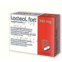 Lacteol Fort 340mg x 10 capsules UK