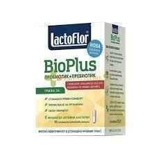 LACTOFLOR Bioplus 60 capsules, Synbiotic UK