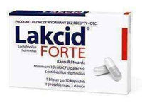 Lakcid Forte x 10 capsules UK