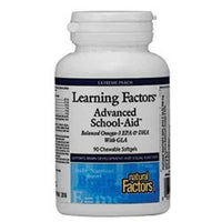 LEARNING FACTORS (EPA, DHA & GLA) 556 mg, 90 softgel capsules UK