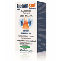 Lichensed Balsamic cough syrup for adults 150 ml / Lichensed UK