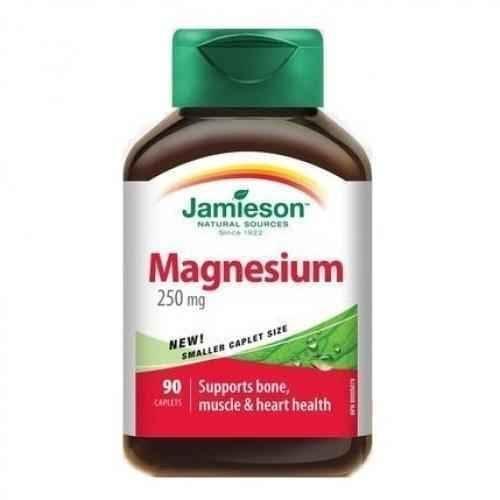 MAGNESIUM 250mg. 90 caplets, JAMIESON UK