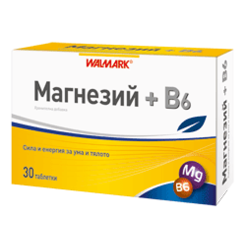 MAGNESIUM + VITAMIN B6 30 tablets UK
