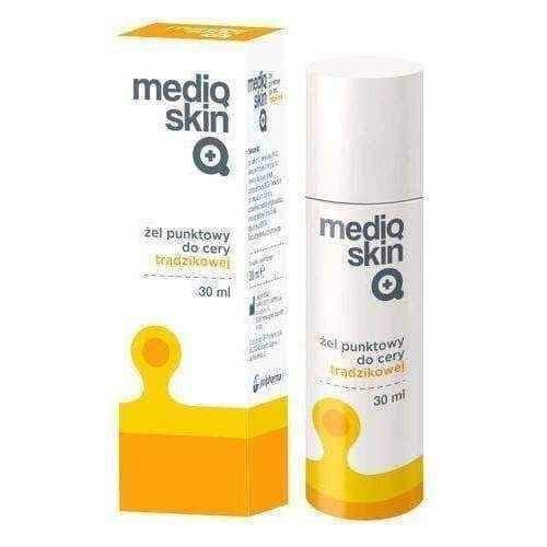 Mediqskin gel point for acne skin, ACNE GEL UK