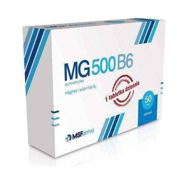 MG500 B6 x 50 tablets UK