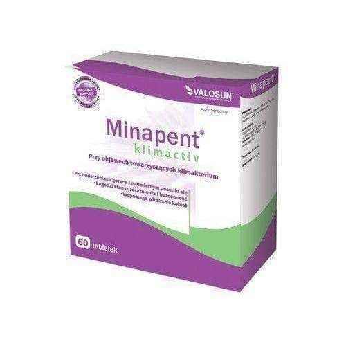 MINAPENT KLIMACTIV x 60 tablets, female hormones, hormonal imbalance UK