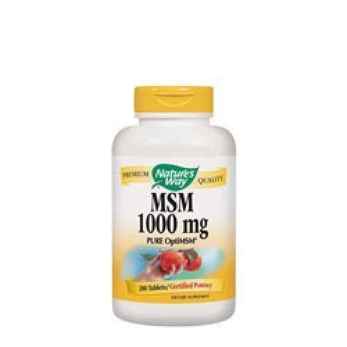 MSM, Methylsulfonylmethane, 1000 mg, 200 V-capsules UK