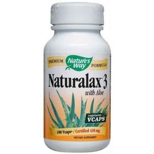 Naturalax 3, 430 mg 100 capsules UK