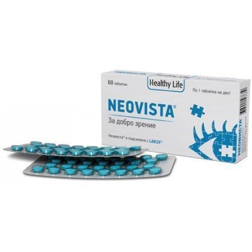 NEO VISTA 60 tablets, NeoVista for healthy eyes and good eyesight UK