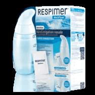 NetiFlow Respimer Kit for nasal and sinus rinsing (irisator + 6 sachets) UK