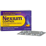 NEXIUM Control indigestion ingredients tablets 14 pcs UK