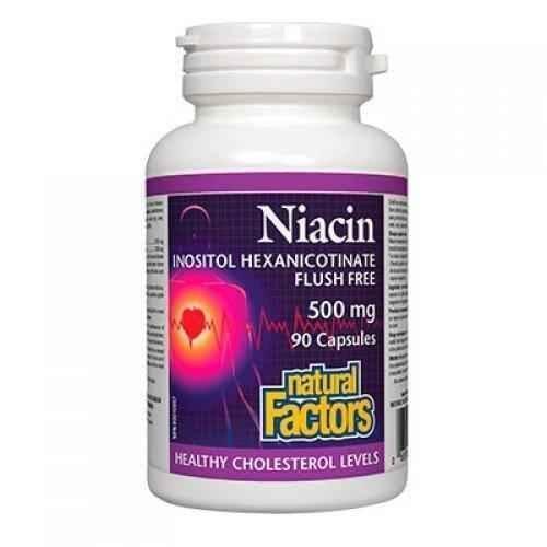 Niacin Inositol Hexanicotinate (non-reddening form) 90 capsules UK