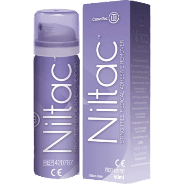 NILTAC, medical adhesive remover spray UK