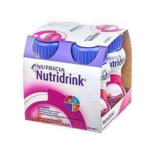 NUTRIDRINK forest fruit flavor 4 x 125ml UK