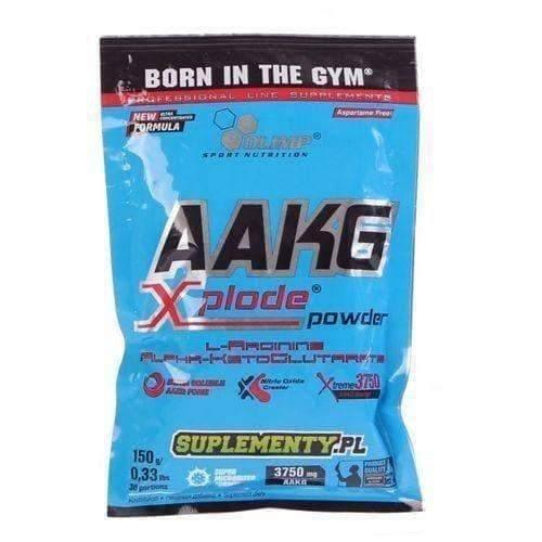 OLIMP AAKG Xplode powder 150g absorbable arginine alpha-ketoglutarate L-arginine UK