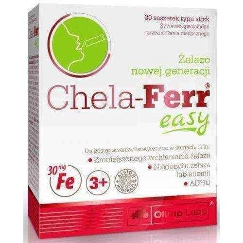 OLIMP Chela-Ferr Easy x 30 sachets UK