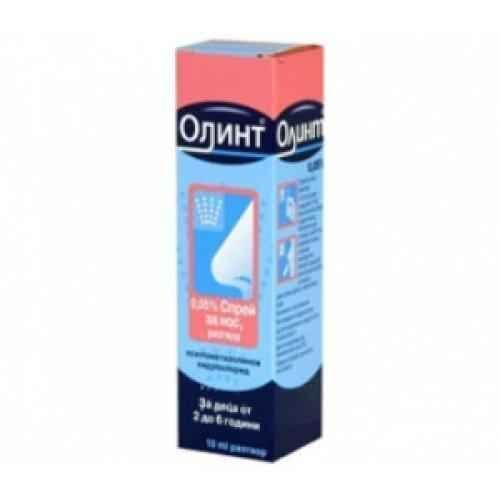 OLINT 0.05% nasal spray 10ml., OLYNTH UK