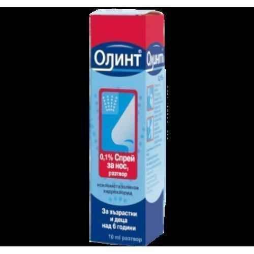 OLYNT 0.1% nasal spray 10ml., OLYNTH UK