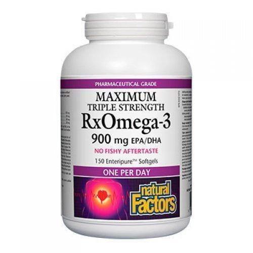 Omega 3 Triple Concentration / RX Omega-3 Maximum Triple Strength 150 capsules UK