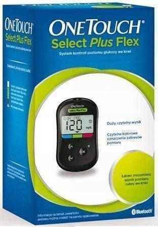 One Touch Select Plus Flex glucometer x 1 piece UK