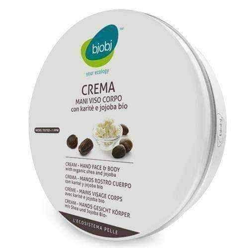 Organic mutlik with shea butter and jojoba oil for face, hands and body 150ml UK