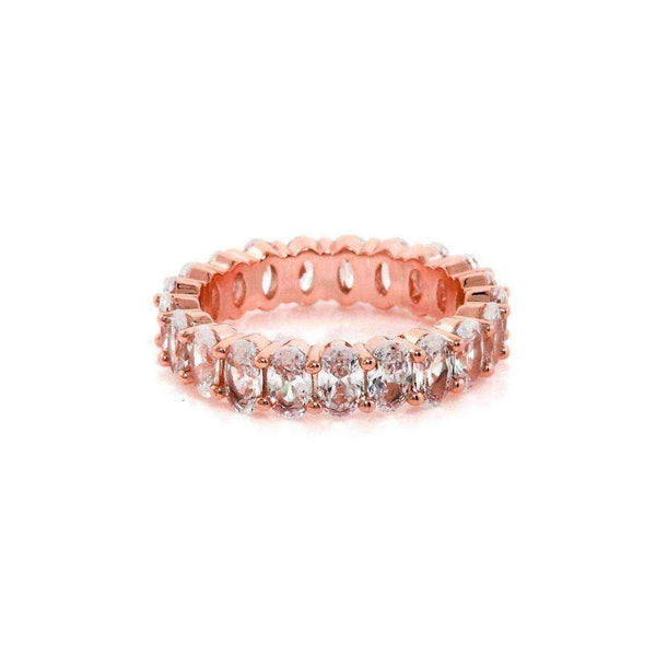 Oval eternity ring UK