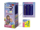 Panadol BABY 0.12g / 5ml - 100ml suspension, children from 3 months of age+ UK